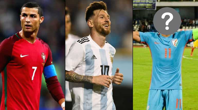 After Ronaldo & Messi, this Indian footballer is the 3rd-most active international goalscorer After Ronaldo & Messi, this Indian footballer is the 3rd-most active international goalscorer