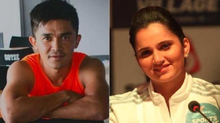 Twitter trolls Sania Mirza for demanding football match tickets from Sunil Chhetri Twitter trolls Sania Mirza for demanding football match tickets from Sunil Chhetri