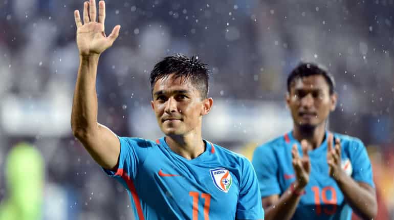 #4 Sunil Chhetri