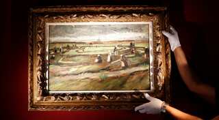 Vincent Van Gogh's landscape sells for over $7 million at Paris auction