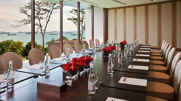 Conference room is an example of impeccable service