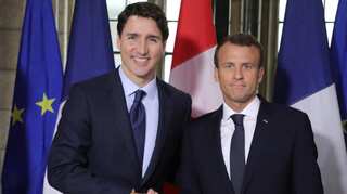 Macron, Trudeau support 'strong multilateralism' ahead of G7 summit