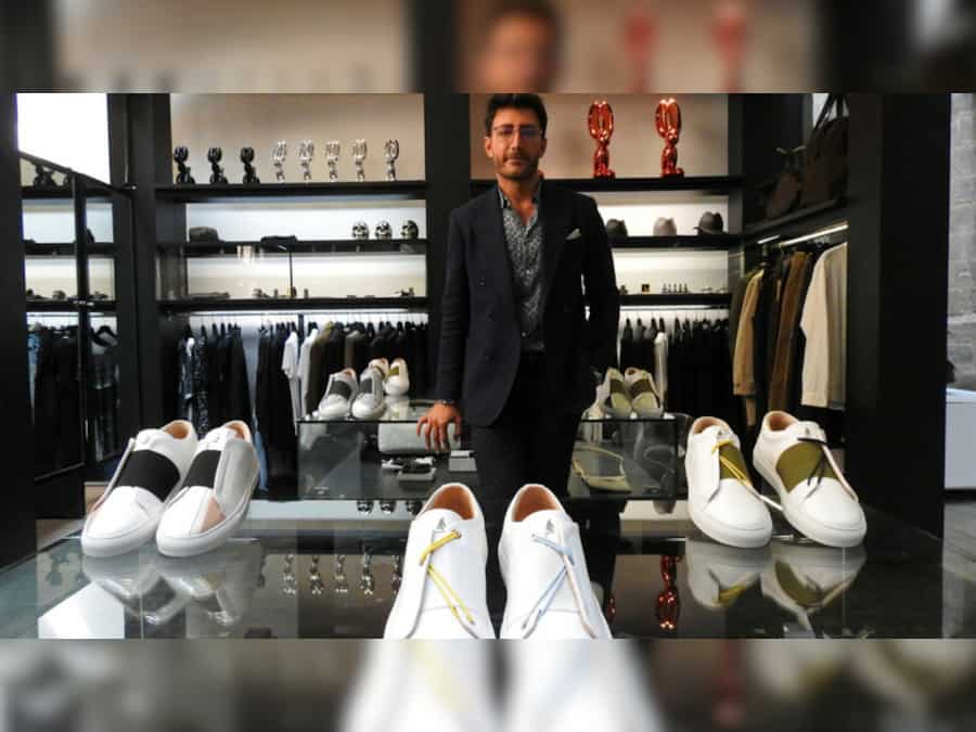 Syrian refugee launches luxury sneaker brand in France