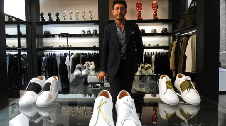 Syrian refugee launches luxury sneaker brand in France