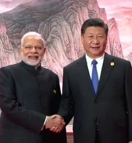 PM Modi meets Xi ahead of SCO summit