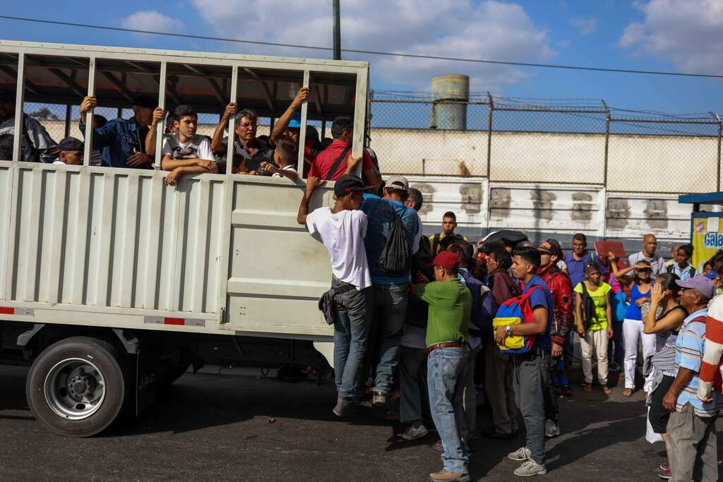Venezuelans resorting to alternative transport as system collapses