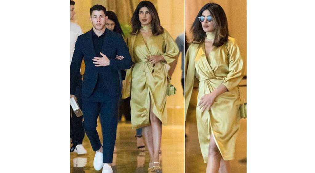 Priyanka Chopra, Nick Jonas turn up the heat as they cosy up at a wedding!