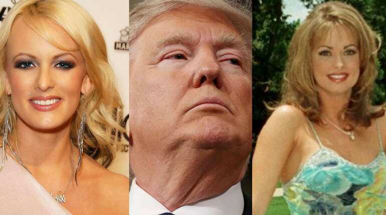 Alleged affair with Stormy Daniels and Karen Mcdougal