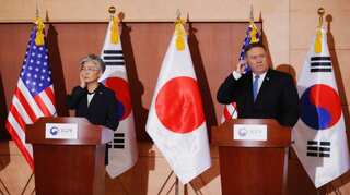 Mike Pompeo says North Korea sanctions to remain until complete denuclearisation