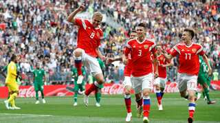 FIFA World Cup 2018: 'Are you kidding?' Russia coach is asked after they beat Saudi Arabia 5-0