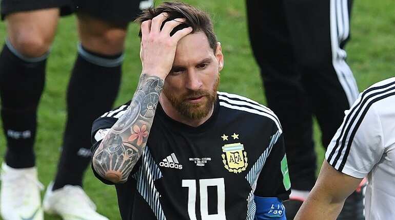 FIFA World Cup 2018: Messi misses penalty as Argentina held by Iceland in campaign opener