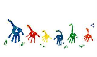 Google celebrates Fathers Day with dinosaur theme doodle