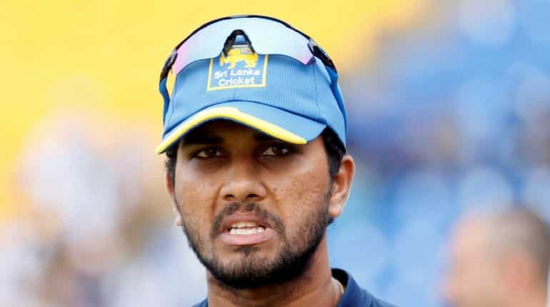 Dinesh Chandimal sweats as Sri Lanka and West Indies draw 2nd Test Dinesh Chandimal sweats as Sri Lanka and West Indies draw 2nd Test