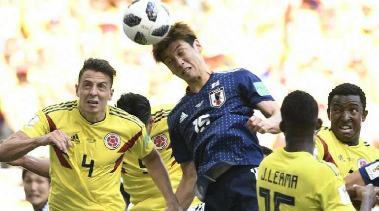 FIFA World Cup 2018: Yuya Osako scores winner as Japan beat 10-man Colombia