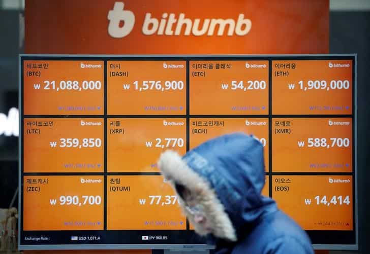 South Korea cryptocurrency exchange Bithumb hacked, $32 million in coins stolen