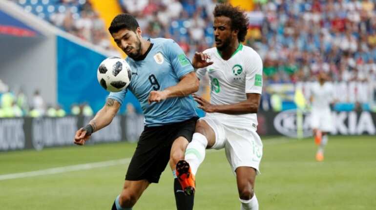 FIFA World Cup 2018: Uruguay defeat Saudi Arabia to reach last 16