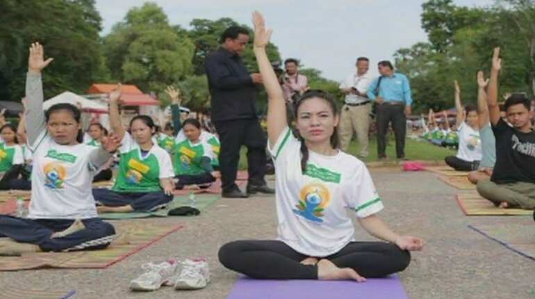 Yoga fosters amity