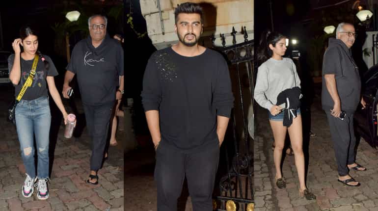 Arjun Kapoor rings in birthday with family, sister Janhvi calls him the reason for her 'strength'
