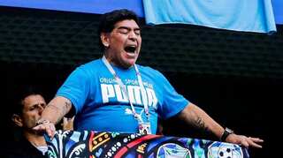 'Half man, half god' Maradona is king of Cannes