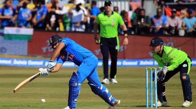 1st T20: Rohit's 97 powers India to 208 against Ireland 1st T20: Rohit's 97 powers India to 208 against Ireland