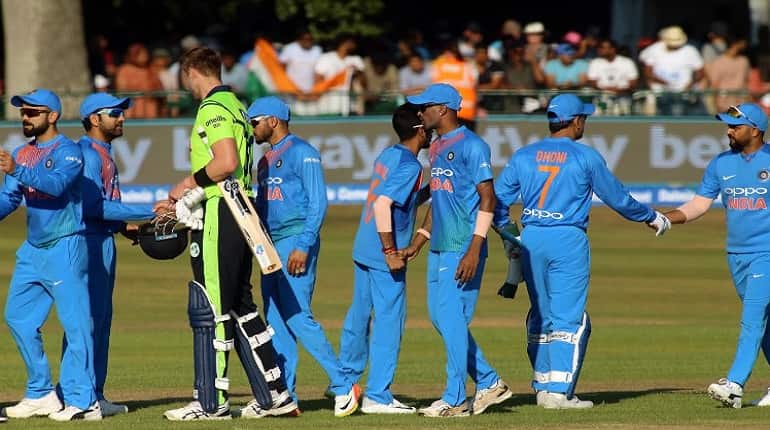 India beat Ireland to win 100th T20I game India beat Ireland to win 100th T20I game