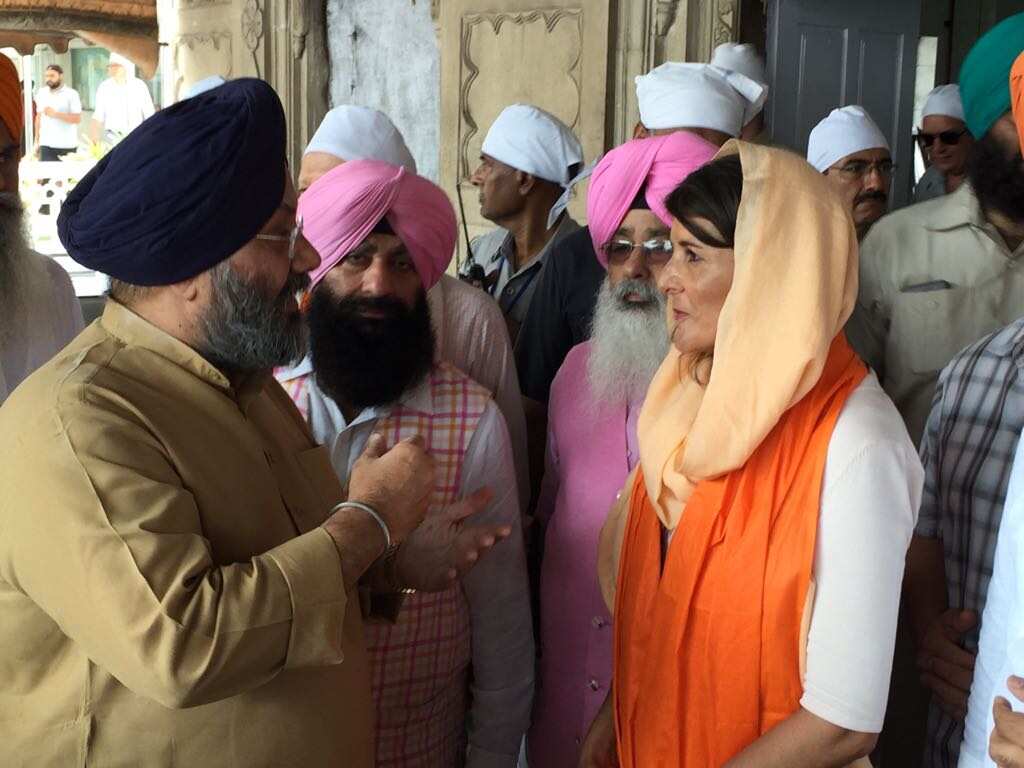 Delhi Gurudwara committee asks Nikki Haley to help Indians at US detention centre Delhi Gurudwara committee asks Nikki Haley to help Indians at US detention centre