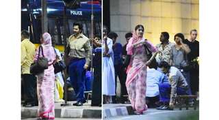 In pictures: Varun Dhawan, Anushka Sharma snapped shooting for 'Sui Dhaaga'