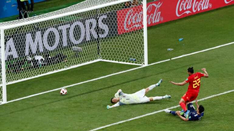 FIFA World Cup 2018: Belgium snatch 3-2 win over Japan to set up Brazil clash