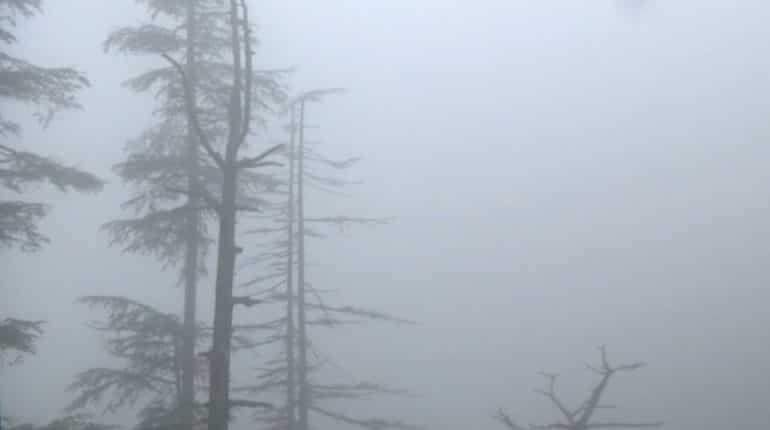 Heavy flooding, low visibility in Himachal