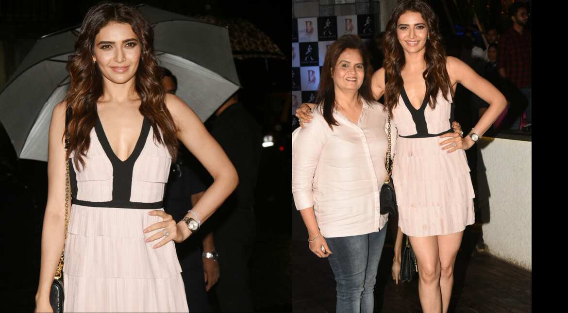 Karishma Tanna slaying at 'Sanju' success party