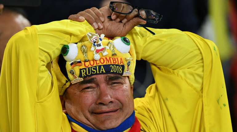 England-Colombia match
