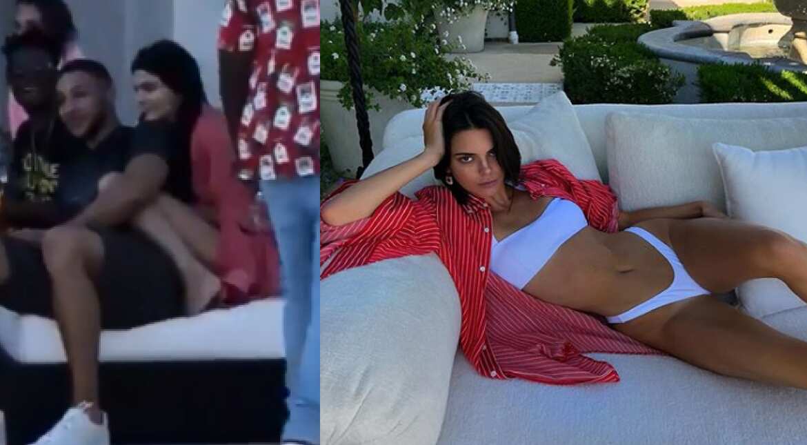 Kendall Jenner and Ben Simmons having a blast