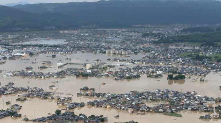 Submerged houses