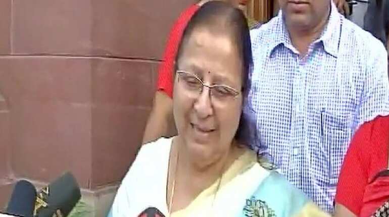 Speaker Sumitra Mahajan urges MPs to ensure Parliamentary decorum Speaker Sumitra Mahajan urges MPs to ensure Parliamentary decorum