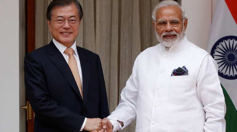 India, South Korea aim to more than double trade to $50 billion India, South Korea aim to more than double trade to $50 billion