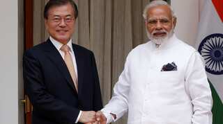 India, South Korea aim to more than double trade to $50 billion