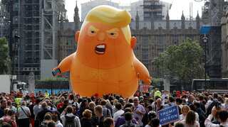 Trump Baby' blimp to fly in London for US president's visit