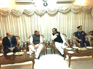 Home Minister Rajnath Singh reaches Dhaka, hopes to strengthen bilateral relation