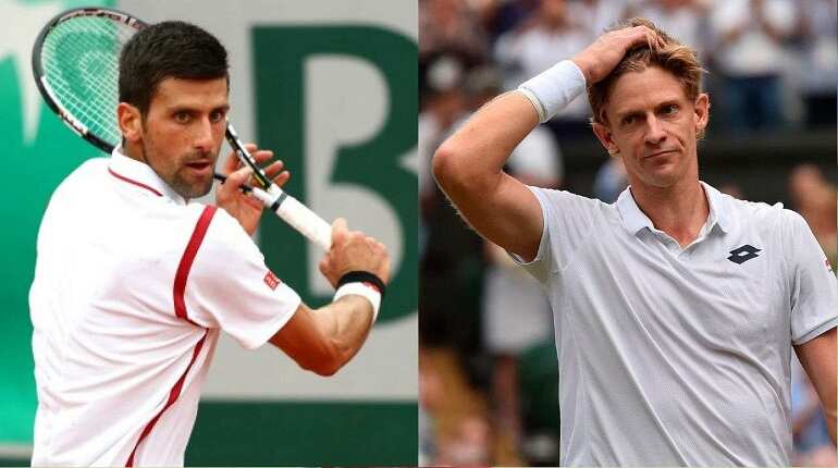 Tennis: Big-serving Anderson relishing Wimbledon rematch with Djokovic Tennis: Big-serving Anderson relishing Wimbledon rematch with Djokovic