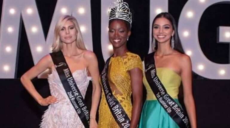 Dee-Ann Rogers becomes the first black woman to win the Miss Universe Great Britain beauty pageant Dee-Ann Rogers becomes the first black woman to win the Miss Universe Great Britain beauty pageant