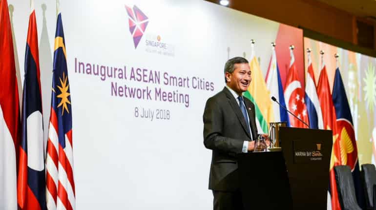 Singapore External Affairs Minister on a four-day visit to India