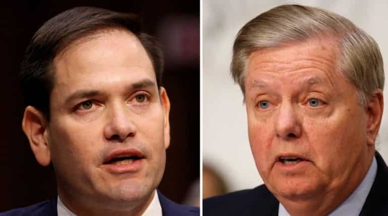 US senators push sanctions to send Putin election meddling warning US senators push sanctions to send Putin election meddling warning
