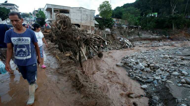 Colombia: Badly destroyed