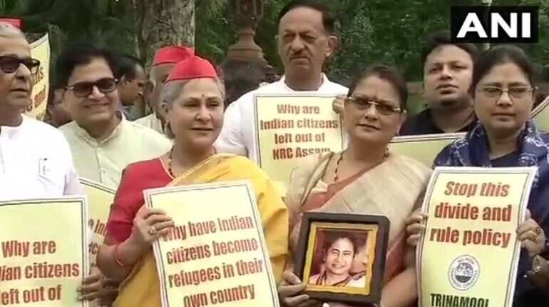 TMC creates uproar in Rajya Sabha, House adjourned till noon over NRC issue TMC creates uproar in Rajya Sabha, House adjourned till noon over NRC issue