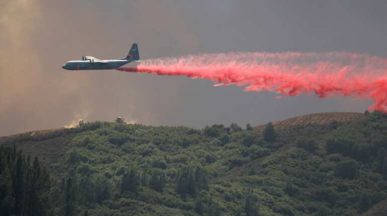 Greece wildfire