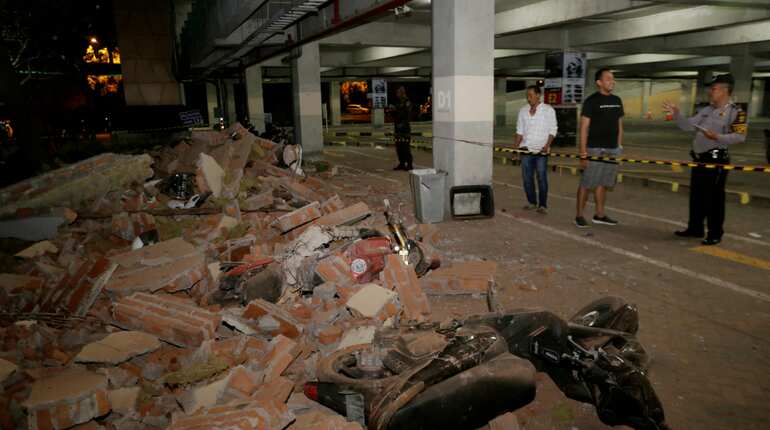 6.4-magnitude earthquake