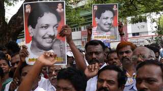 Karunanidhi's body moved to family residence at Gopalapuram in Chennai