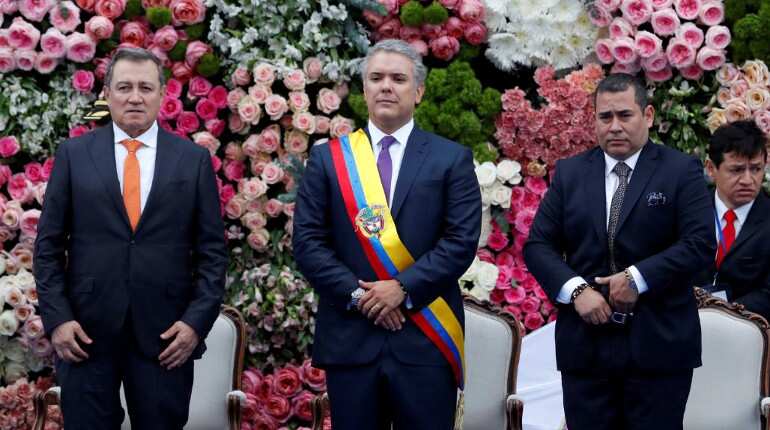 Colombia's Ivan Duque becomes president promising unity, economic growth