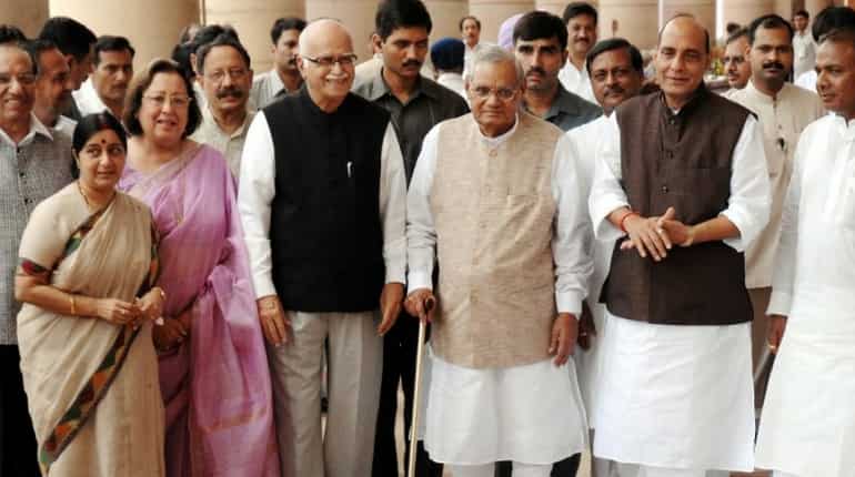Late PM Atal Bihari Vajpayee and other political leaders