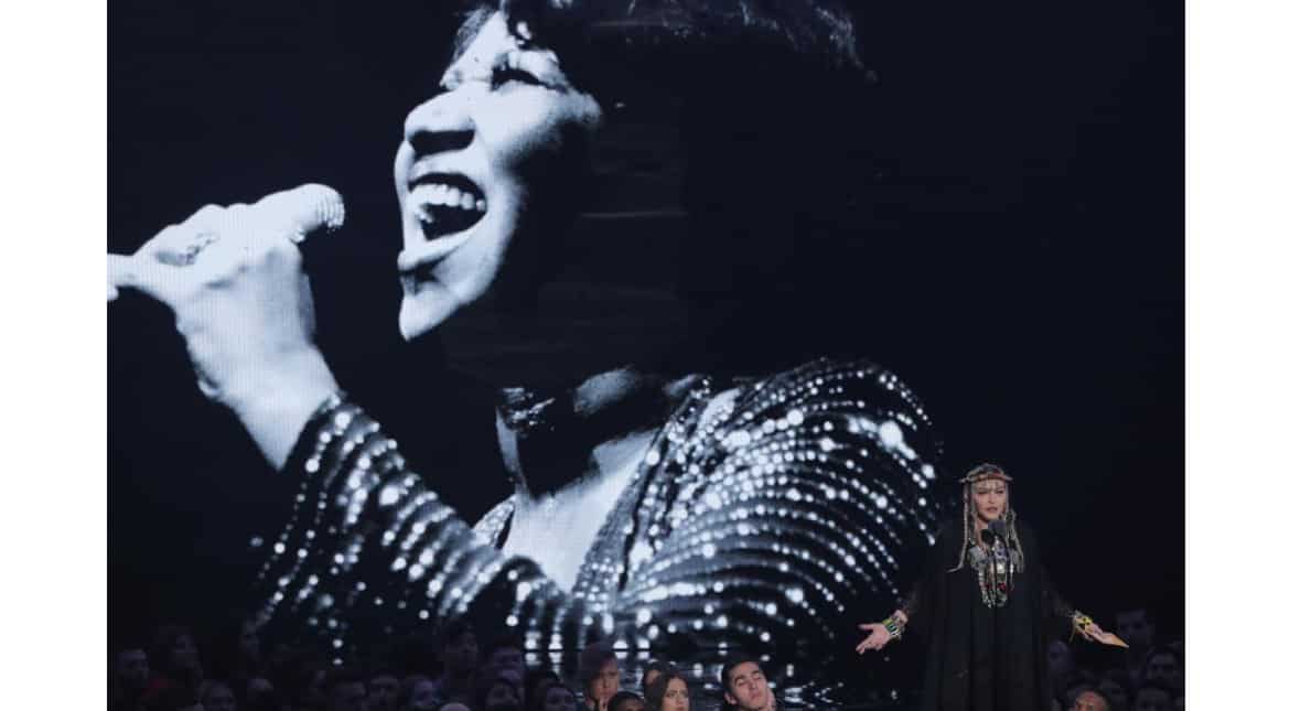 Madonna defends her speech on Aretha Franklin Madonna defends her speech on Aretha Franklin